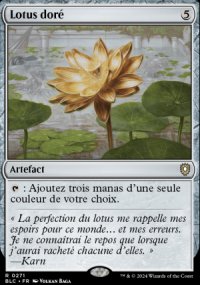 Lotus dor - Bloomburrow Commander Decks