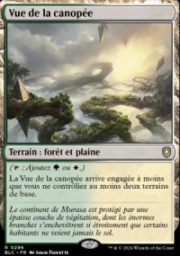 Vue de la canope - Bloomburrow Commander Decks