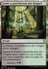 Ferme  putrfaction des Golgari - Bloomburrow Commander Decks