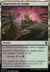 Dpression de jungle - Bloomburrow Commander Decks