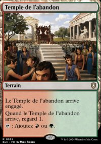 Temple de l'abandon - Bloomburrow Commander Decks