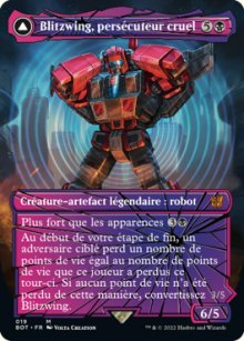 Blitzwing, perscuteur cruel<br>Blitzwing, assaillant volutif