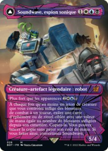 Soundwave, espion sonique<br>Soundwave, capitaine suprieur