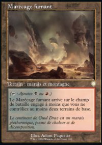 Marcage fumant - 