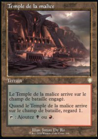 Temple de la malice - 