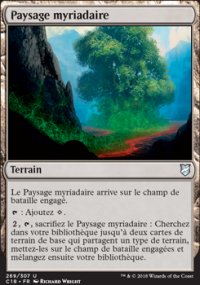 Paysage myriadaire - 