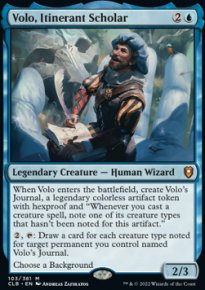 Volo, Itinerant Scholar - 