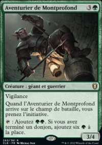 Aventurier de Montprofond - 