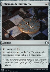 Talisman de hirarchie - 