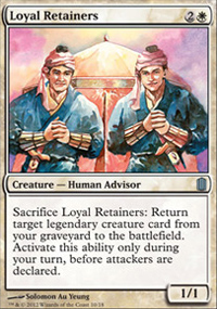 Serviteurs loyaux - Commander's Arsenal