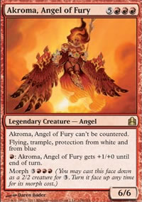 Akroma, ange de la Fureur - MTG Commander