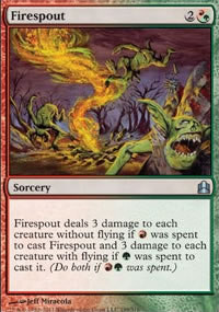 Trombe de feu - MTG Commander