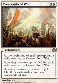 Monte en crescendo de la guerre - MTG Commander