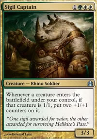 Capitaine aux sigilles - MTG Commander