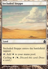 Steppes retires - MTG Commander