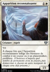 Apparition reconnaissante - 