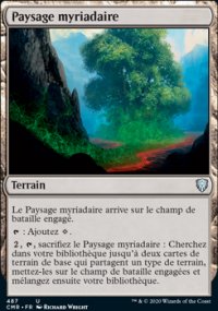 Paysage myriadaire - 