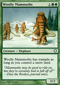 Mammouths laineux - Coldsnap Theme Decks