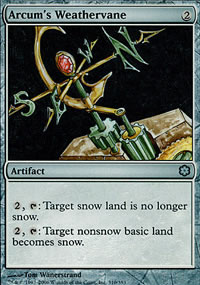 Arcum's Weathervane - Coldsnap Theme Decks