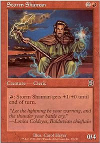 Shamane de l'orage - Deckmasters