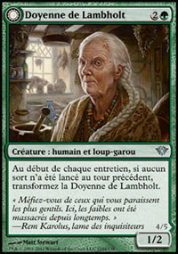 Doyenne de Lambholt<br>Loup-garou  fourrure d'argent