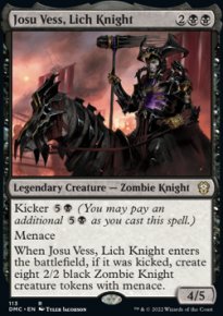 Josu Vess, Lich Knight - 