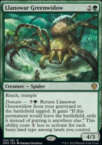 Llanowar Greenwidow - 