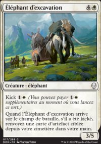 lphant d'excavation - 