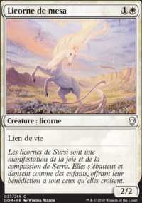 Licorne de mesa - 