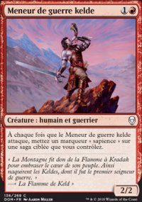 Meneur de guerre kelde - 