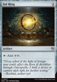 Sol Ring - Aetherdrift Commander Decks