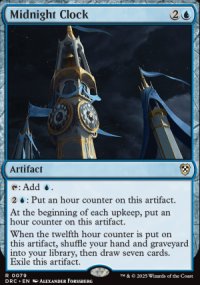 Midnight Clock - Aetherdrift Commander Decks