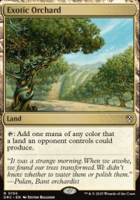 Exotic Orchard - Aetherdrift Commander Decks