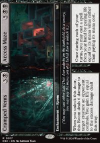 <br>Cramped Vents / Access Maze - Duskmourn House of Horrors: Commander Decks