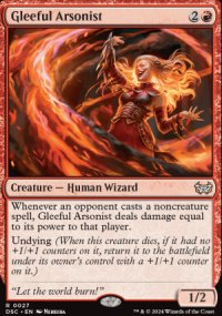 Gleeful Arsonist - Duskmourn House of Horrors: Commander Decks