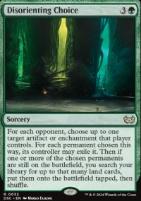 Disorienting Choice - Duskmourn House of Horrors: Commander Decks