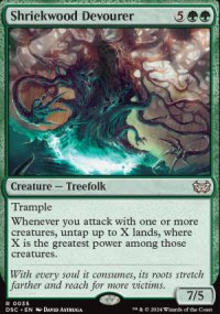 Shriekwood Devourer - Duskmourn House of Horrors: Commander Decks