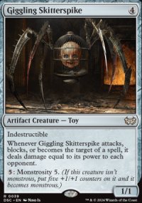 Giggling Skitterspike - Duskmourn House of Horrors: Commander Decks