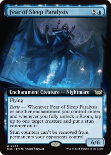 Fear of Sleep Paralysis - Duskmourn House of Horrors: Commander Decks