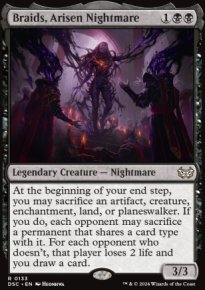 Braids, Arisen Nightmare - Duskmourn House of Horrors: Commander Decks