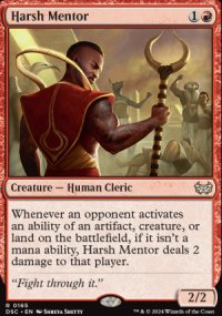 Harsh Mentor - Duskmourn House of Horrors: Commander Decks