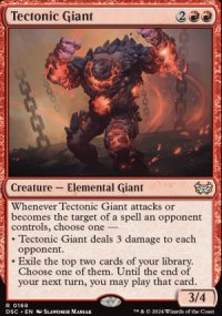 Tectonic Giant - Duskmourn House of Horrors: Commander Decks