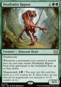 Deathmist Raptor - Duskmourn House of Horrors: Commander Decks