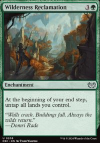 Wilderness Reclamation - Duskmourn House of Horrors: Commander Decks