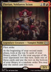 Florian, Voldaren Scion - Duskmourn House of Horrors: Commander Decks