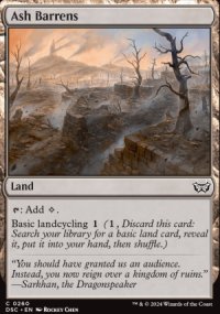 Ash Barrens - Duskmourn House of Horrors: Commander Decks