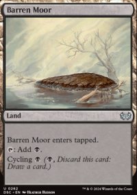 Barren Moor - Duskmourn House of Horrors: Commander Decks