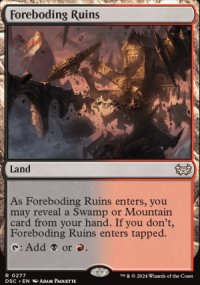 Foreboding Ruins - Duskmourn House of Horrors: Commander Decks