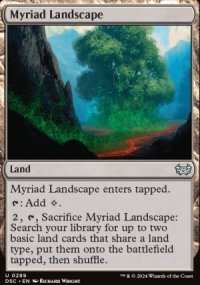 Myriad Landscape - Duskmourn House of Horrors: Commander Decks