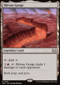 Shivan Gorge - Duskmourn House of Horrors: Commander Decks